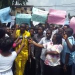 2018 UTME: Protesters Took To The Street To Demand Postponement Of Exam Date