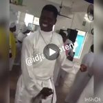 Video Of A Man Dancing Soapy in the Church