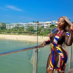 Victoria Kimani Dazzles In Sheer African Print