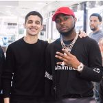 Davido Flaunts His New OBO Diamond Necklace Worth $100,000 (Photos, Video)