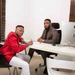 ‘You Rise By Lifting Others’- Praiz Says As He Signs Dapo From Project Fame As His First Artiste