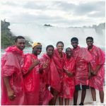 Actress Omoni Oboli, Her Husband And Children Rock Nylon In Canada