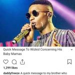 Daddy Freeze To Shola Ogudu, Wizkid’s Baby Mama, ‘You Should Have Used Postinor’