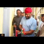 Desmond Elliot Commissions Public Toilet In Lagos (Photos)