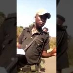 Policeman At A Checkpoint In Ekiti Asks Driver To “Pay” Him Via Bank Transfer