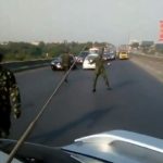 “They Can’t Do Anything” – Nigerian Cadets Says As They Stop All Moving Cars On The Highway (Watch Video)
