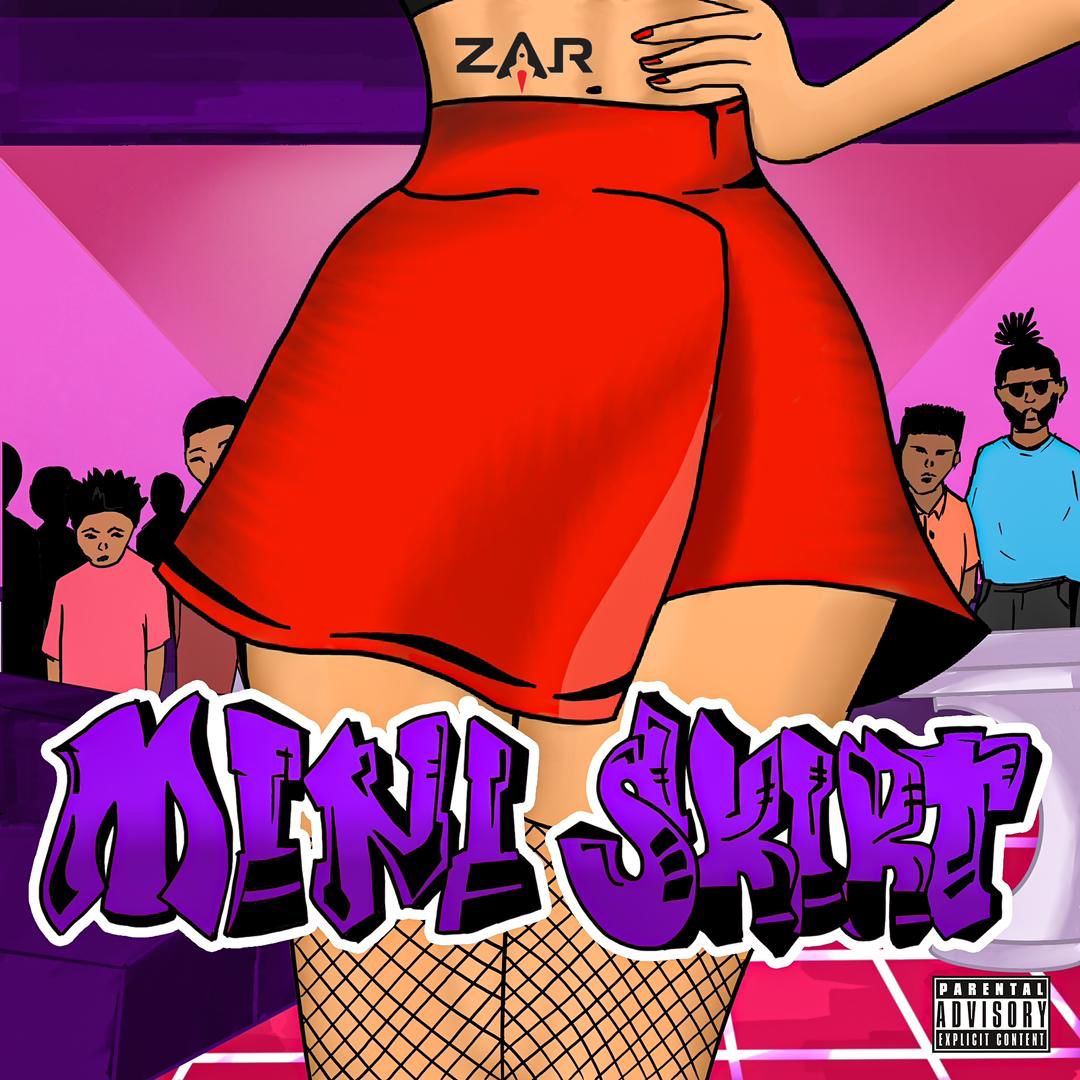 Music zar mini skirt