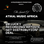 ATIKAL MUSIC AFRICA offers free Distribution & Talent services to 20 African Artists